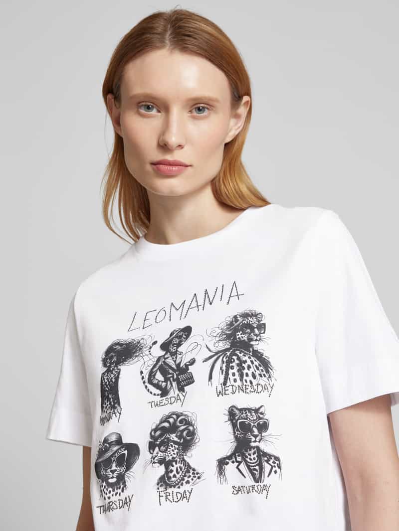 Rich & Royal T-shirt met motiefprint