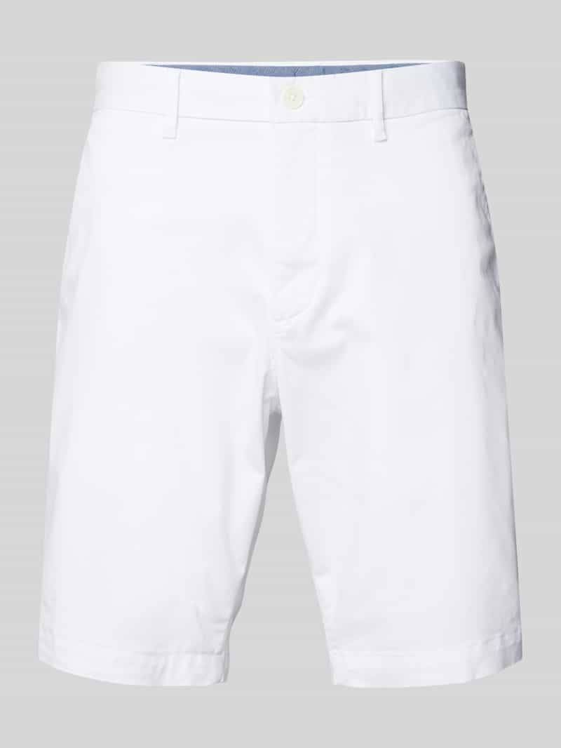 Tommy Hilfiger Straight leg korte chino met achterzakken model 'HARLEM'