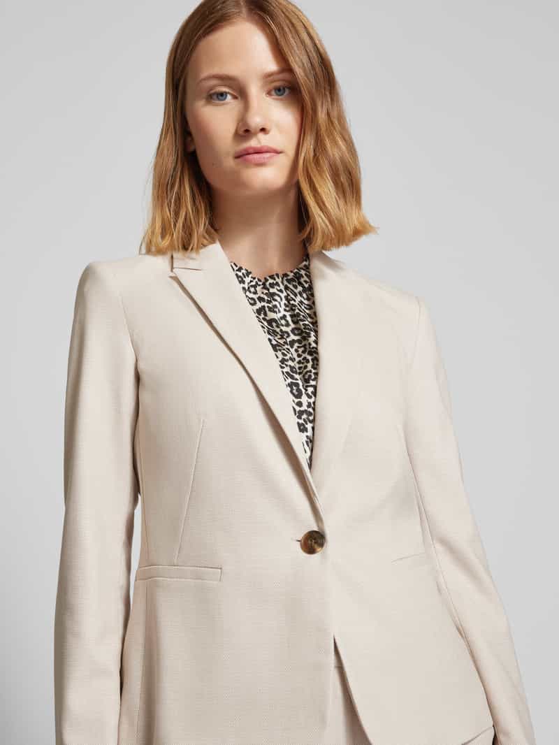 comma Blazer met reverskraag