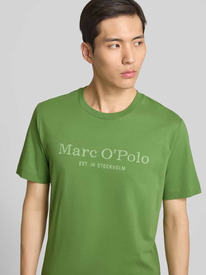 Marc O'Polo Regular fit T-shirt van puur katoen