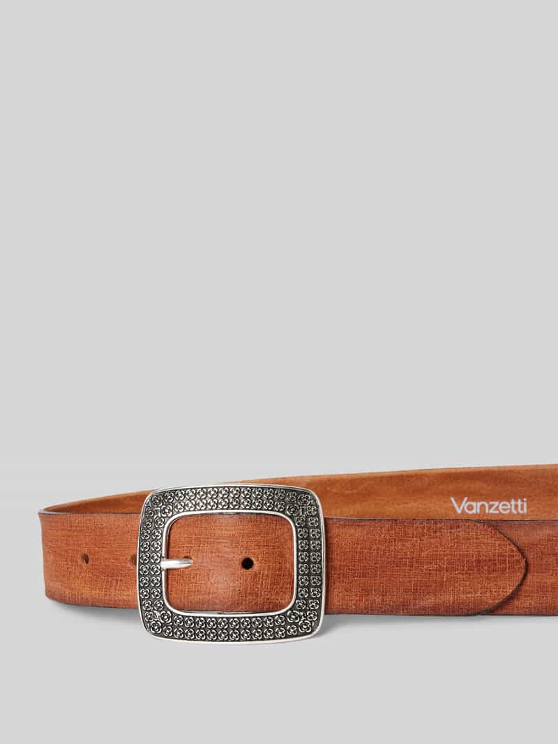 Vanzetti Leren riem met doornsluiting