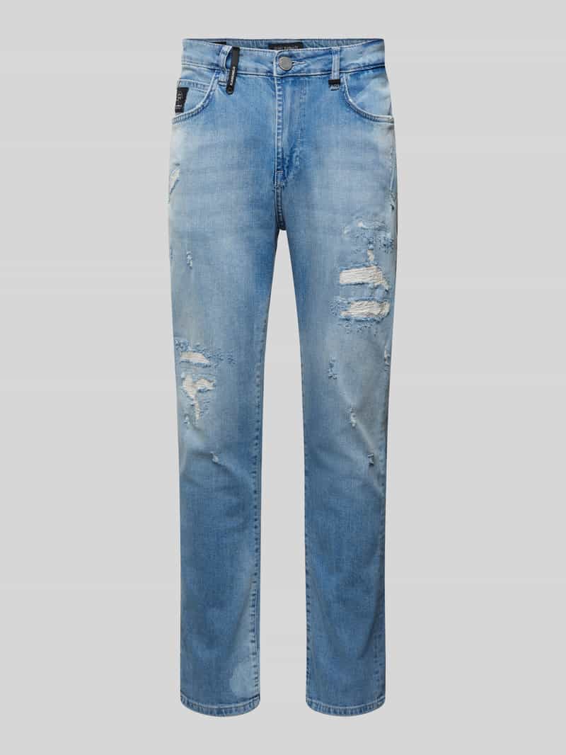 ELIAS RUMELIS Comfort fit jeans in destroyed-look model 'Felice'