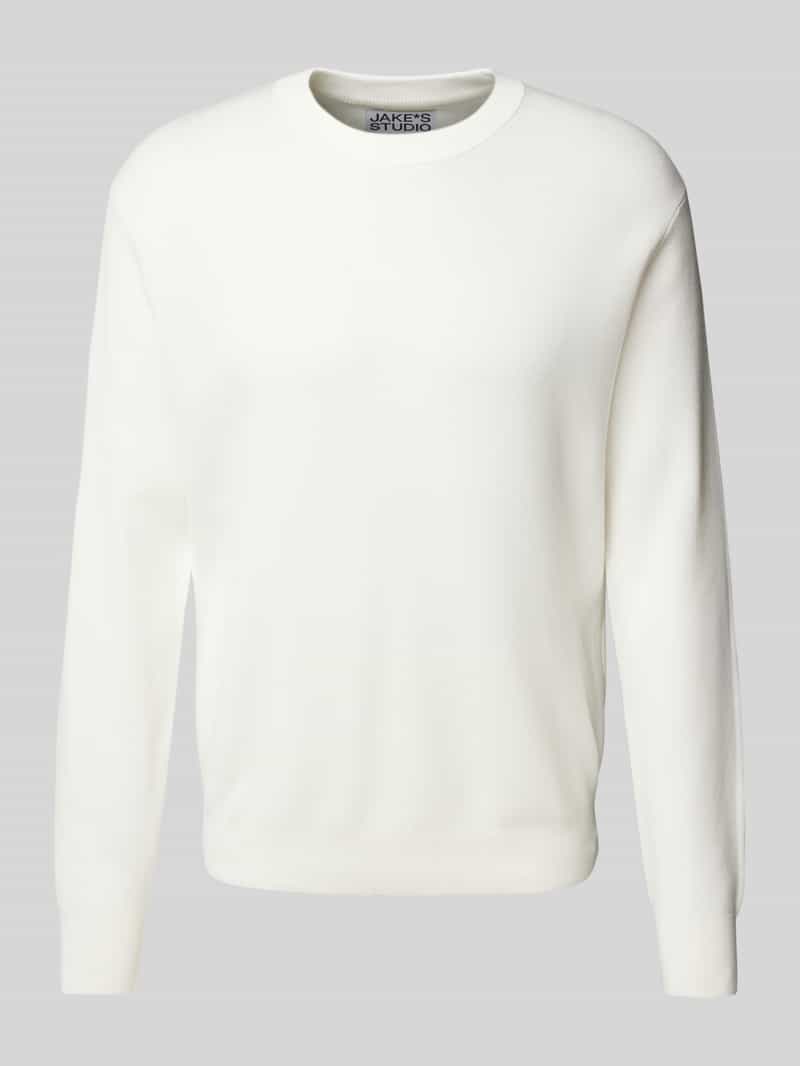 JAKE*S STUDIO MEN Gebreide pullover met ronde hals