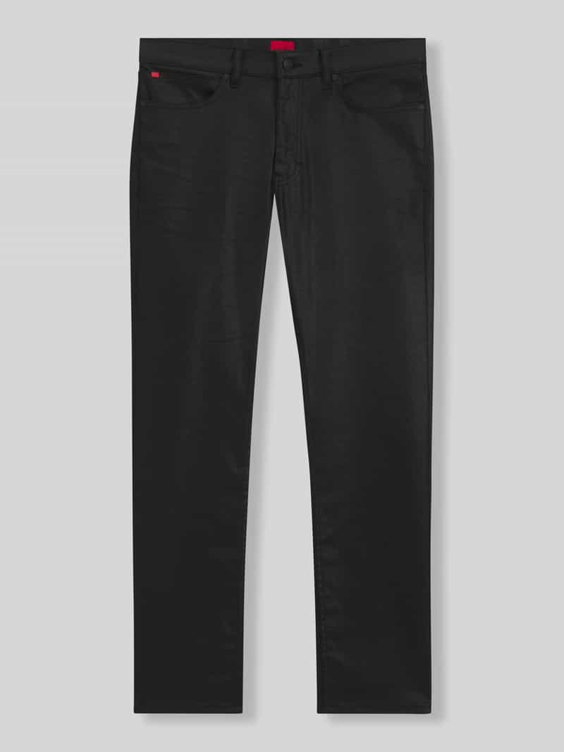 HUGO Slim fit jeans van mix van katoen en viscose model ' 708'