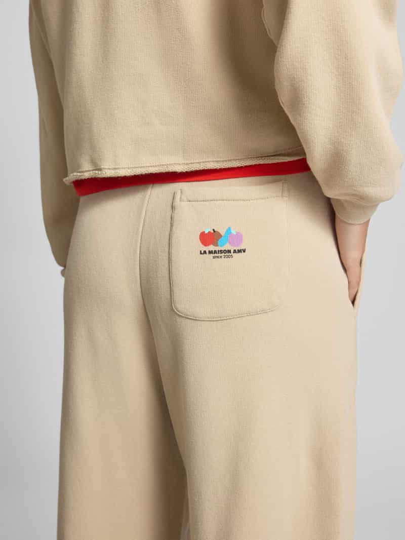 American vintage Sweatpants met elastische band model 'ATUBAY'