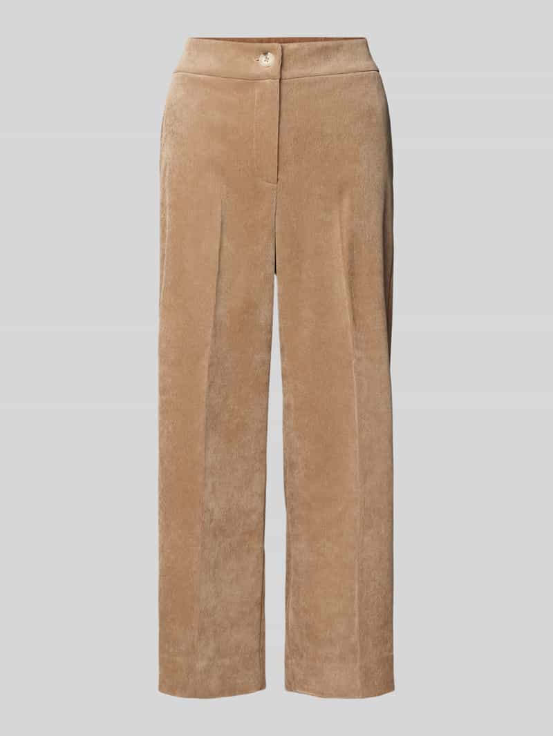 Opus Straight leg broek met steekzakken model 'Misha lane'
