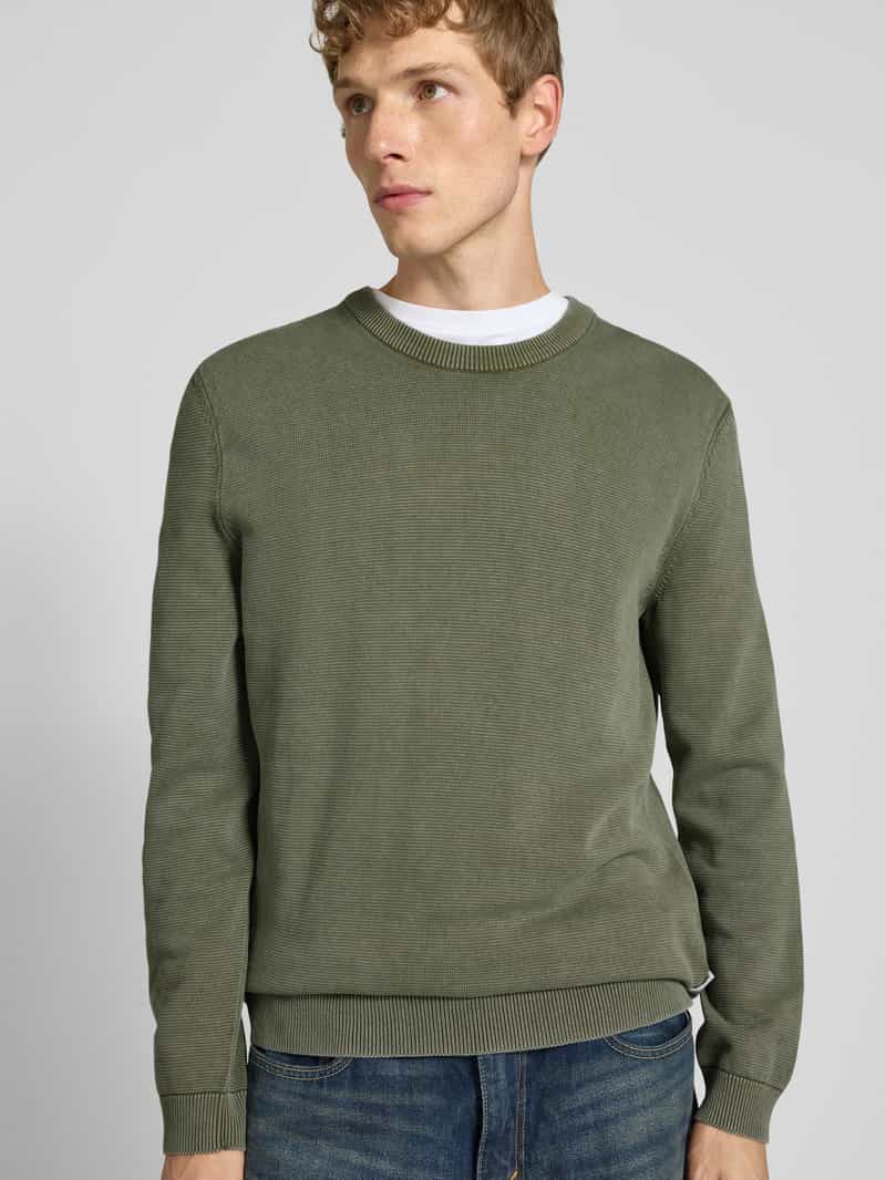 Marc O'Polo DENIM Regular fit pullover van puur katoen