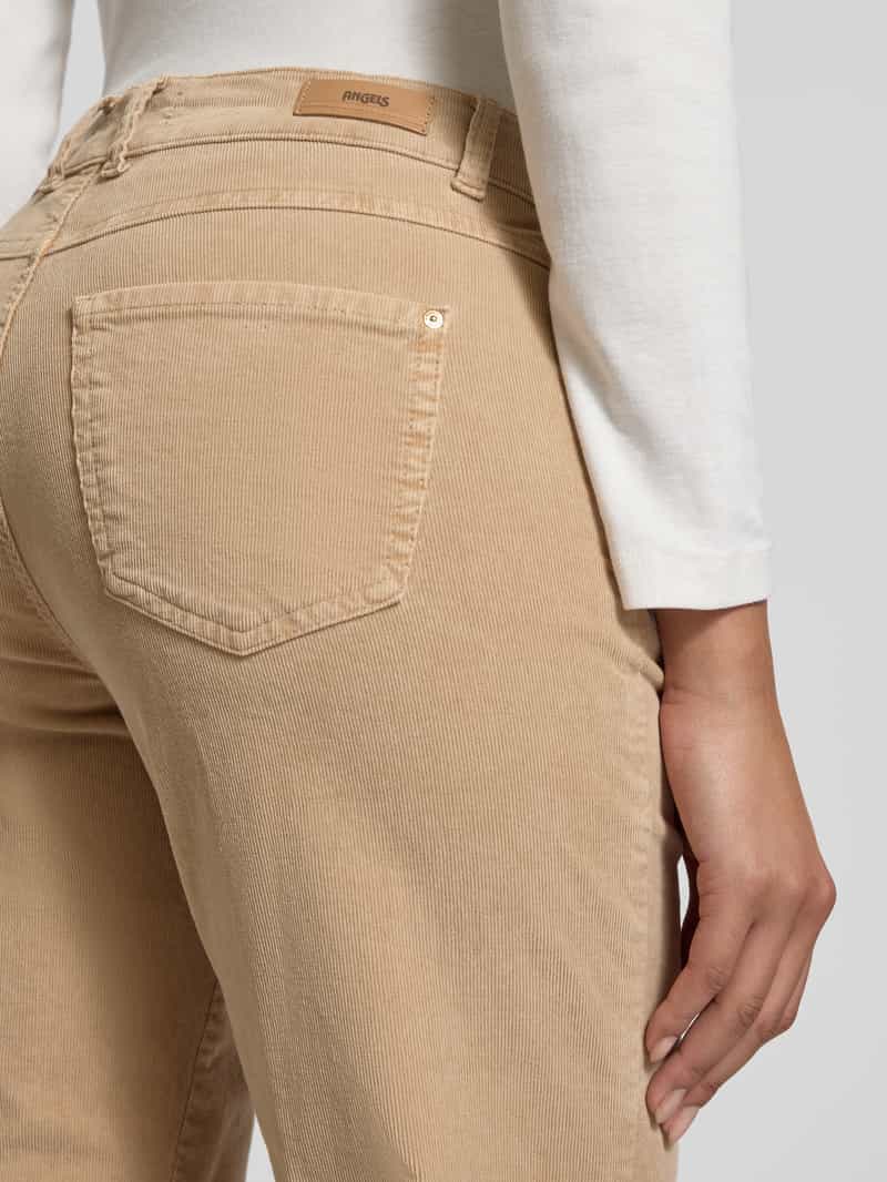Angels Corduroy broek met 5-pocketmodel model 'Lara'