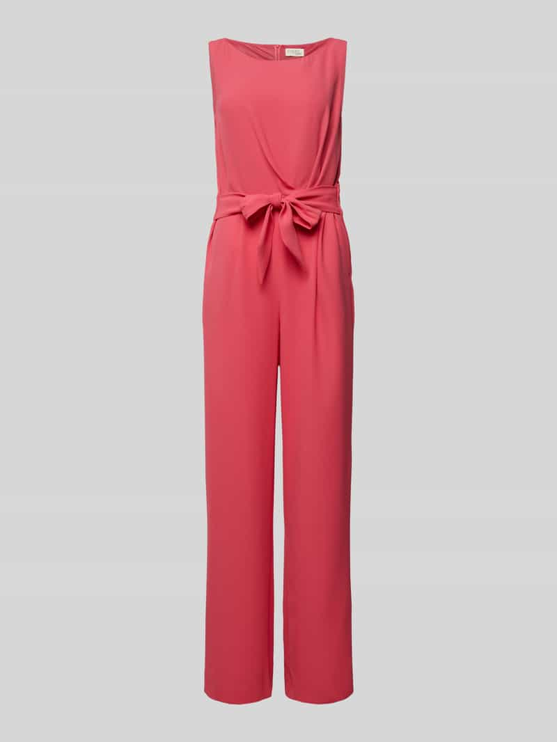 Vera Mont Jumpsuit met strikceintuur