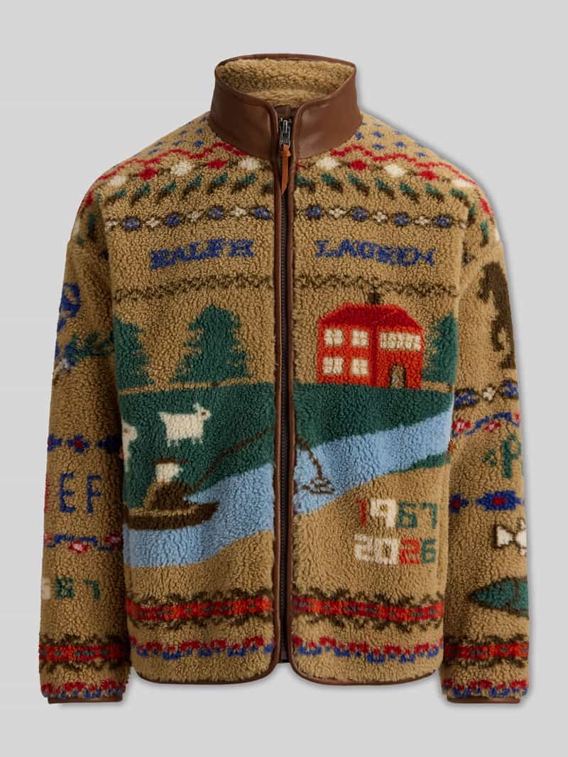Polo Ralph Lauren Regular fit sweatjack met motiefprint