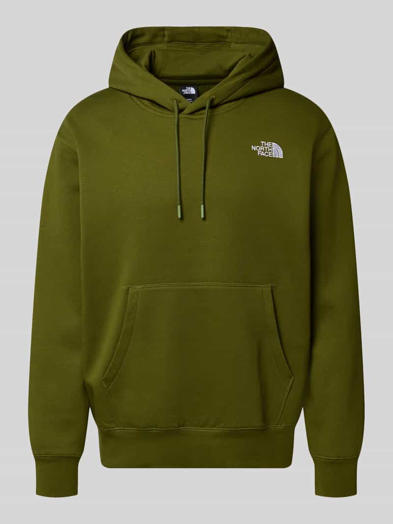 The North Face Hoodie met labelstitching