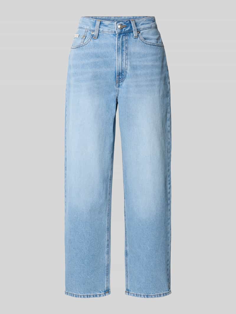 Barrel jeans met labeldetail model 'PANAMA'
