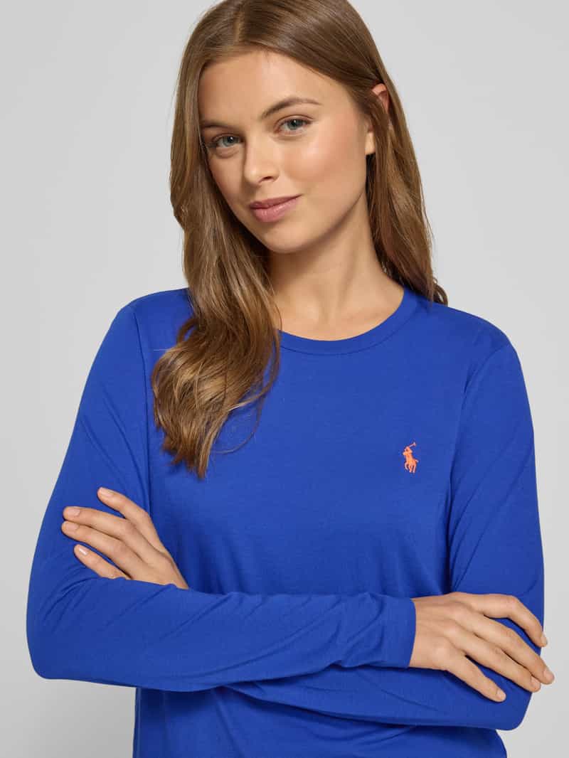 Polo Ralph Lauren Shirt met lange mouwen en labelstitching