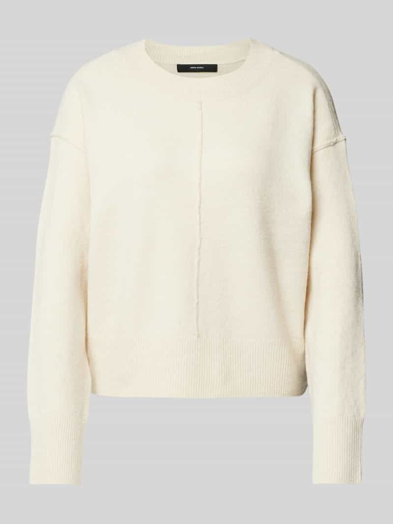 Vero Moda Regular fit gebreide pullover met borstnaad, model 'ESTI'