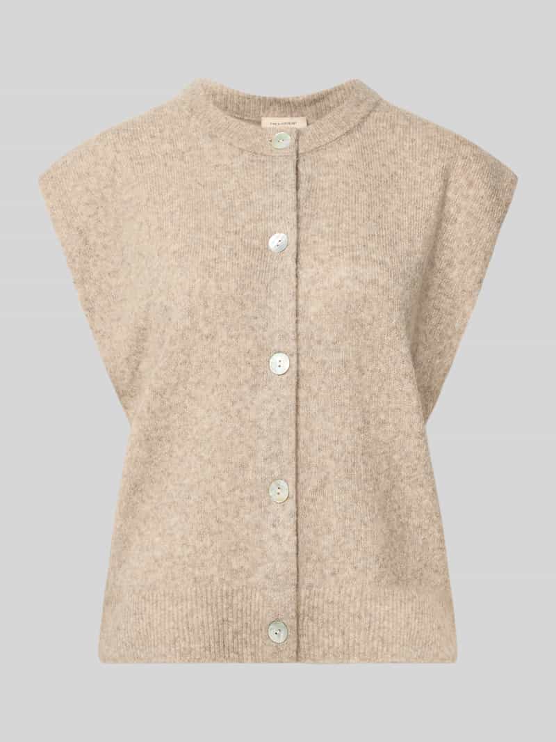 Freequent Gilet Fqalpa Vest 211502 Silver Mink Melange Dames Maat - L