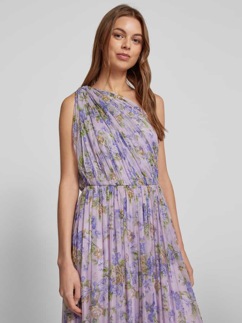 Lace & Beads Avondjurk met plooien