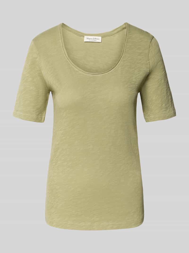 Marc O'Polo Regular fit T-shirt van slubjersey