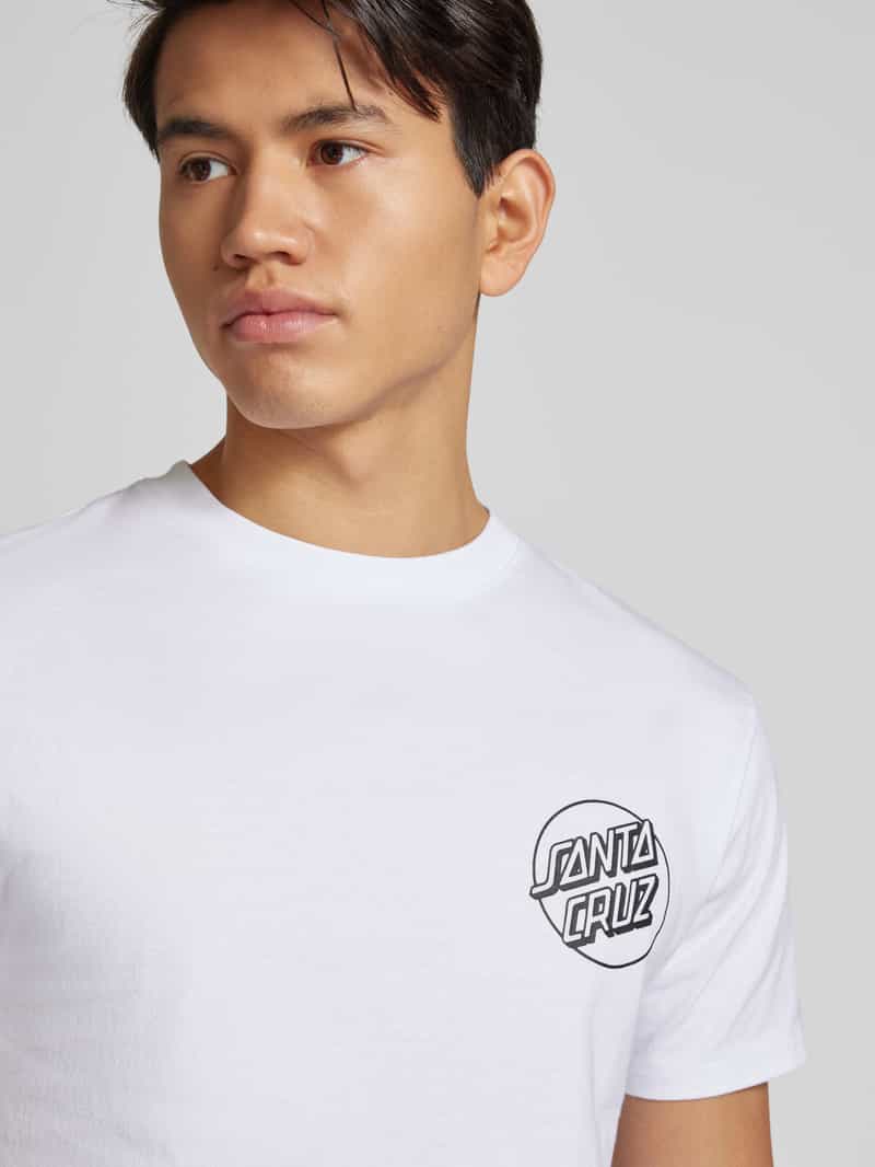 Santa Cruz T-shirt met labelprint