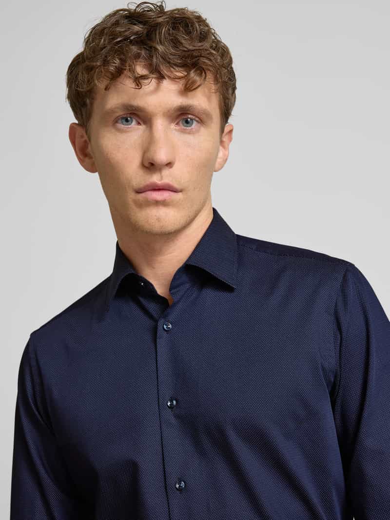 Boss Regular fit zakelijk overhemd met kentkraag model 'Joe'