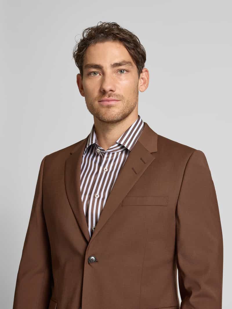 Eterna Slim fit zakelijk overhemd met knoopsluiting