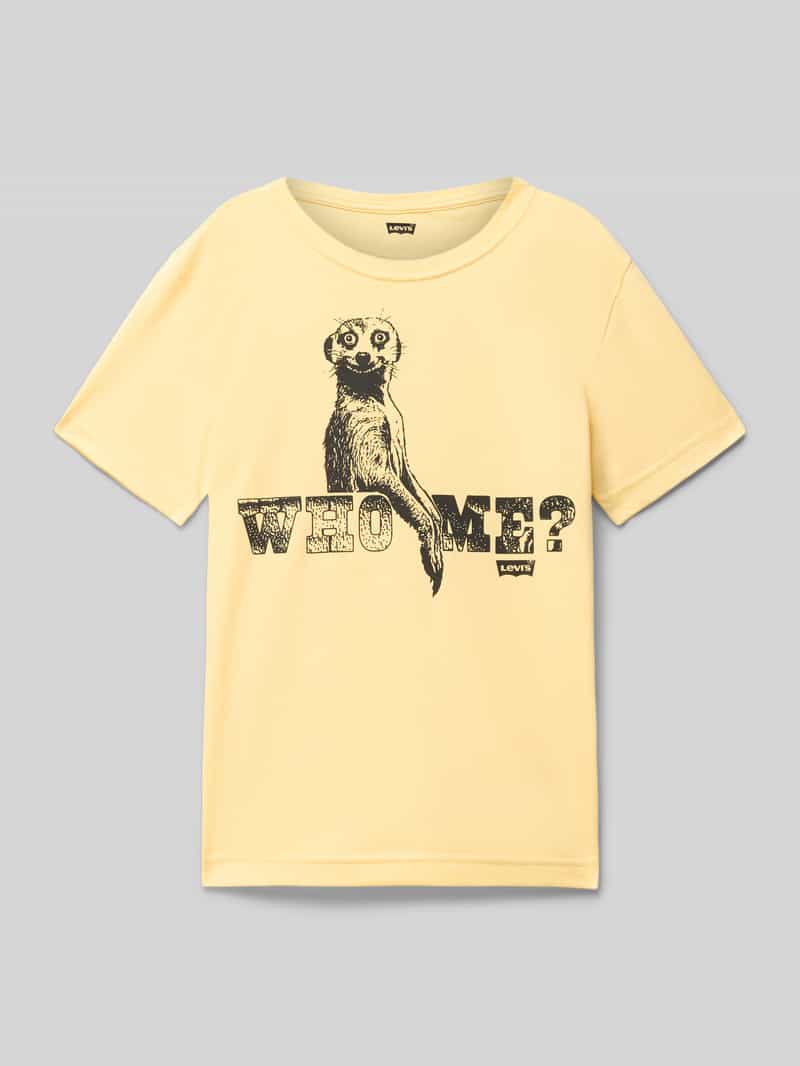 Levi s Kids T-shirt met motiefprint