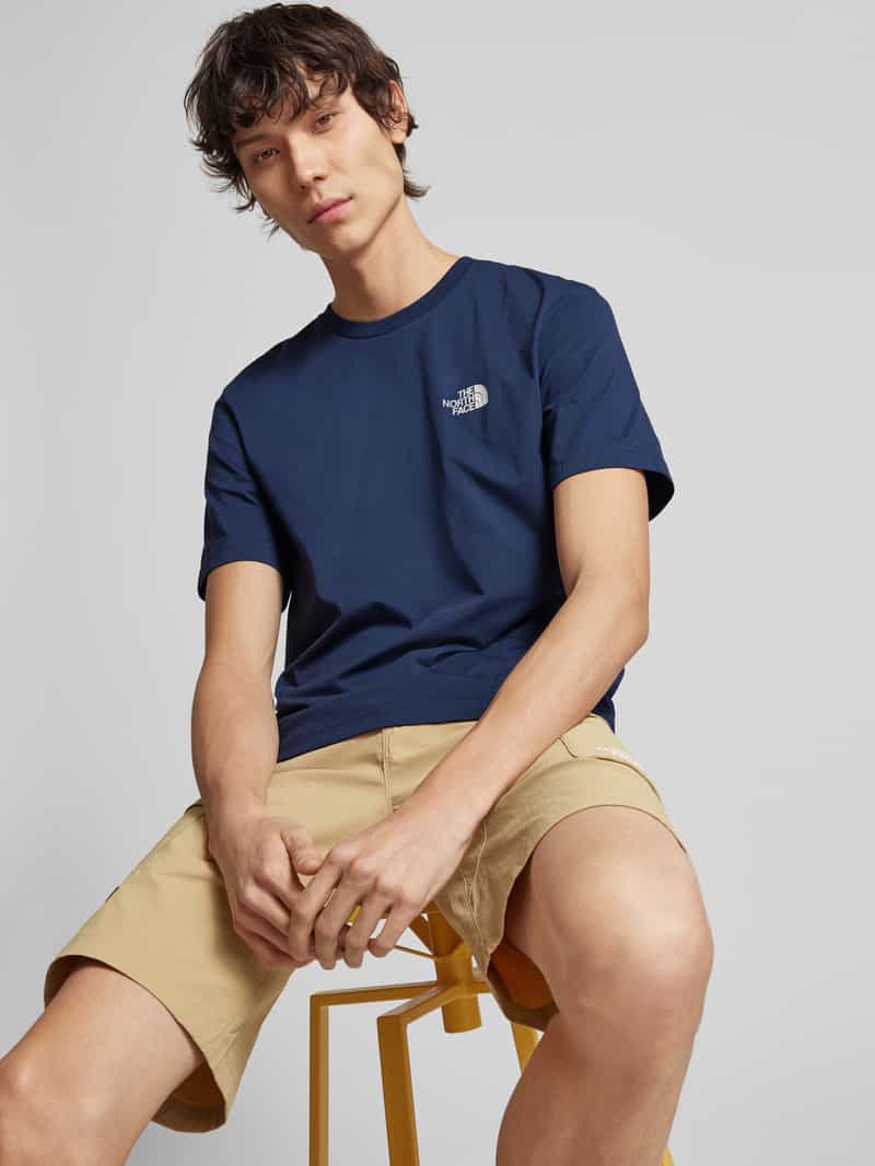 The North Face T-shirt met labelprint model 'SIMPLE DOME'