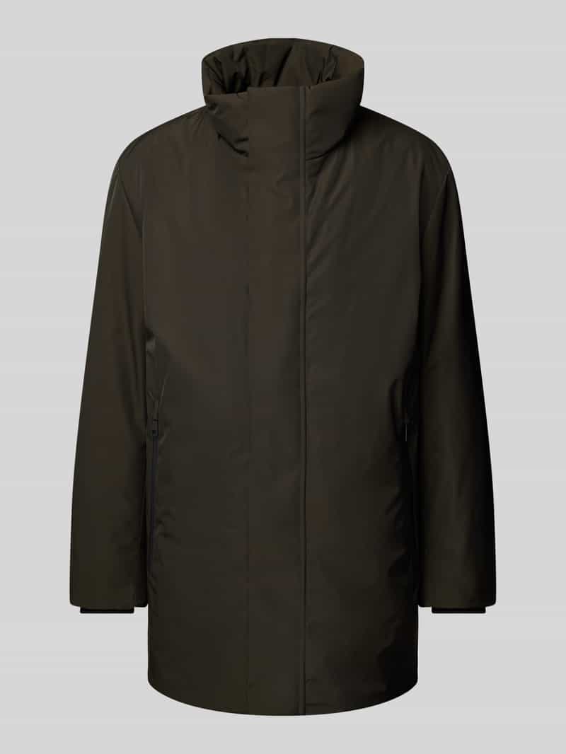 Parka met opstaande kraag