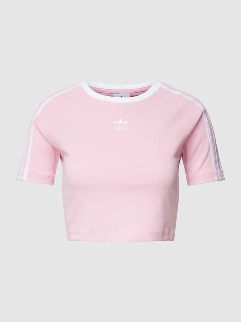 adidas Originals Kort T-shirt met galonstrepen