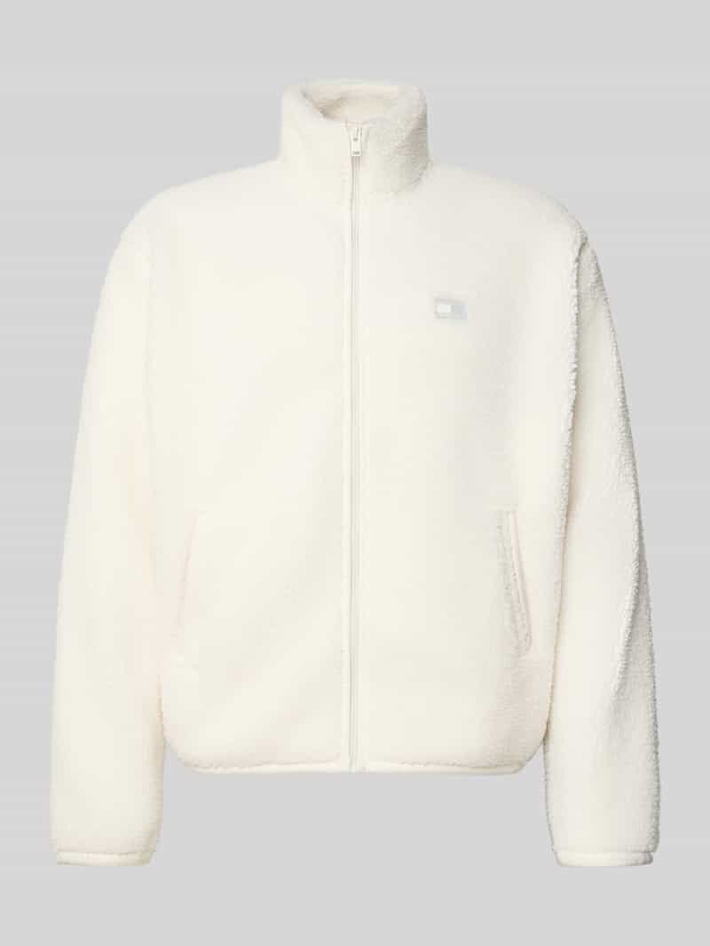 Tommy Jeans Relaxed fit jack met teddybont