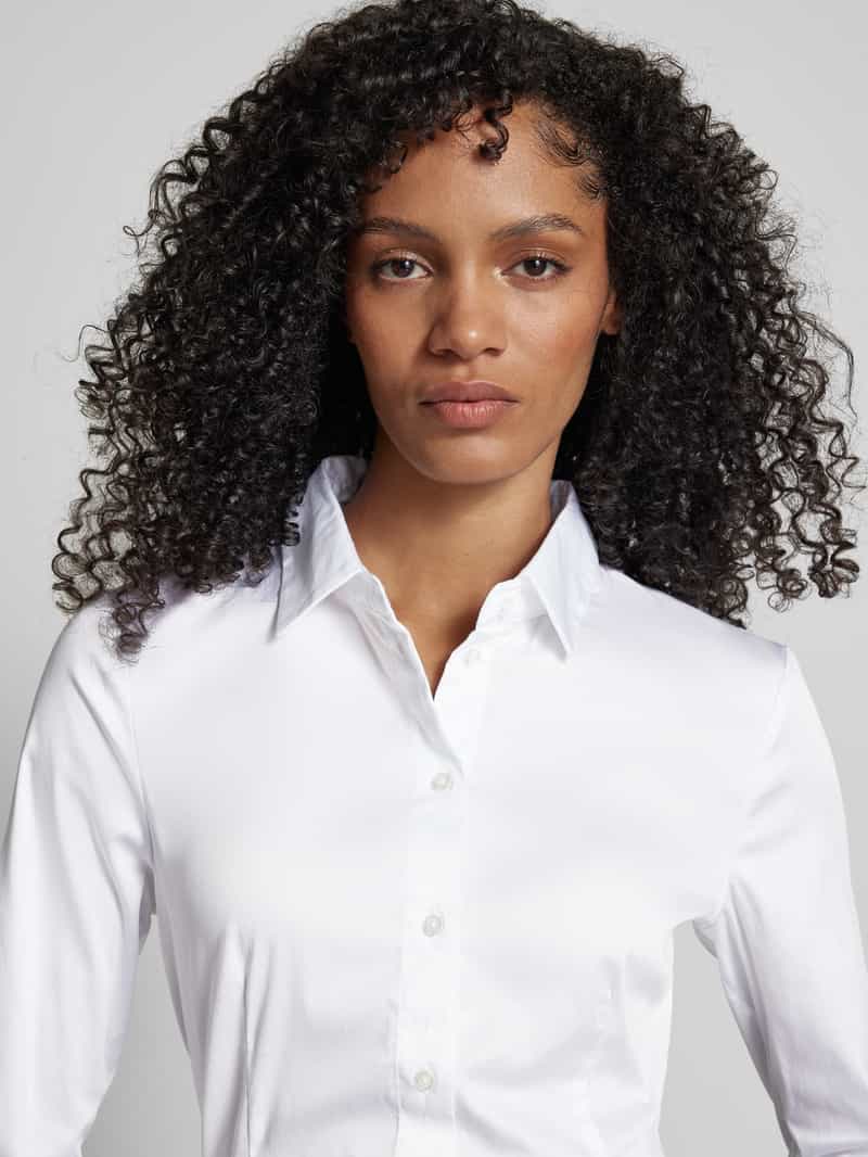 Christian Berg Woman Overhemdblouse met knoopsluiting