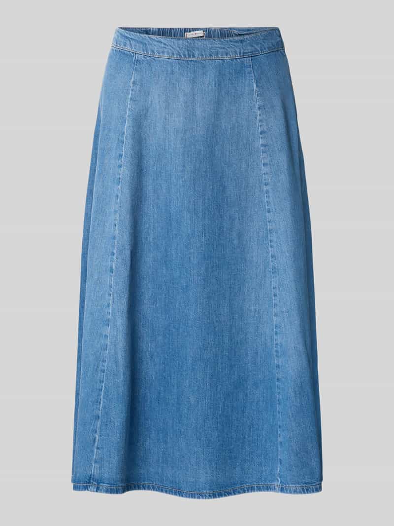Tommy Hilfiger Jeansrok in A-lijn van puur katoen