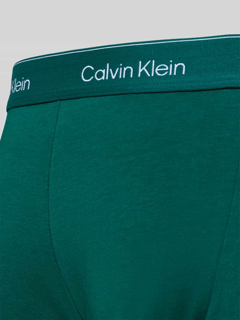 Calvin Klein Underwear Relaxed fit boxershort met logodetail in een set van 3 stuks