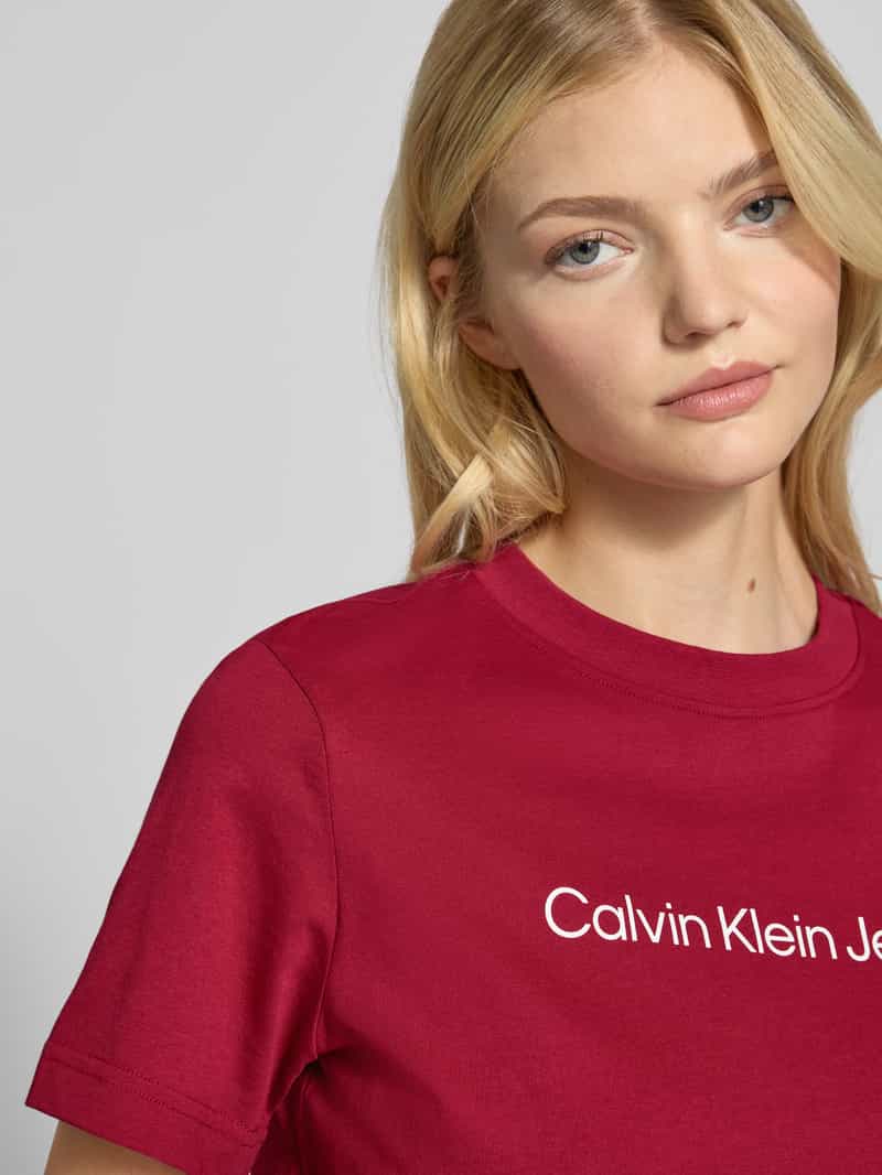 Calvin Klein Jeans T-shirt met labelprint