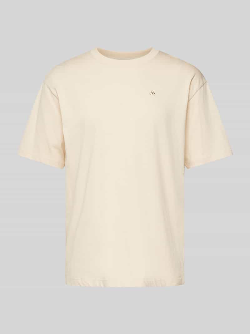 Scotch & Soda T-shirt met labelstitching