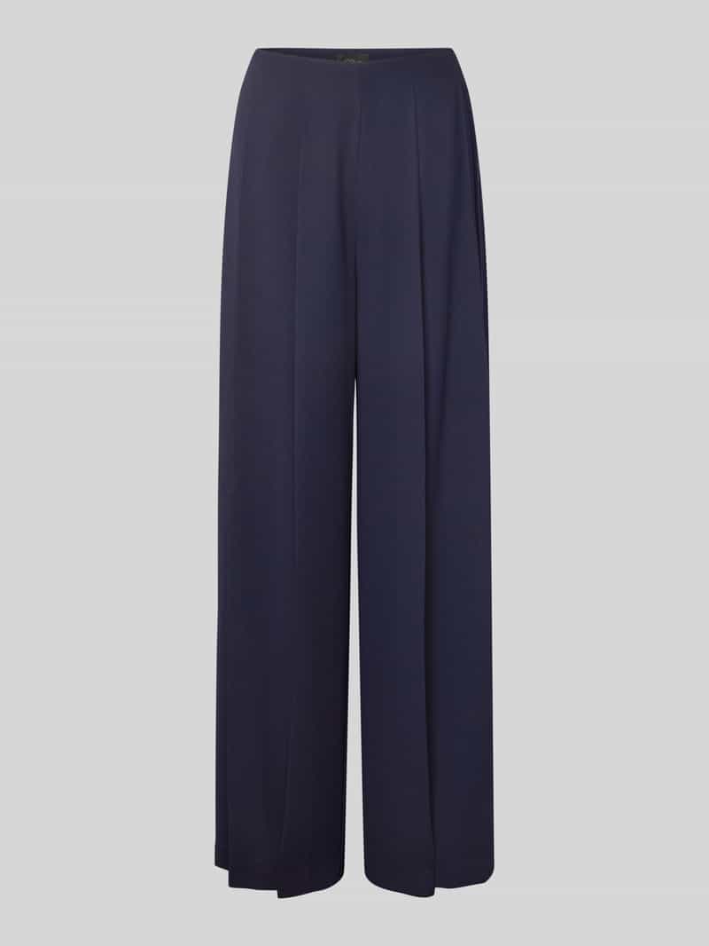 s.Oliver BLACK LABEL Wijde broek met bandplooien