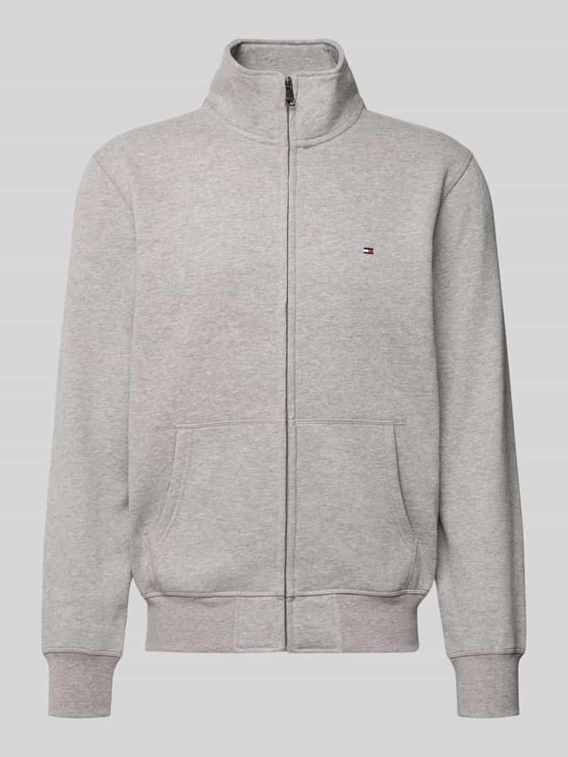 Tommy Hilfiger Regular fit sweatjack van katoenmix