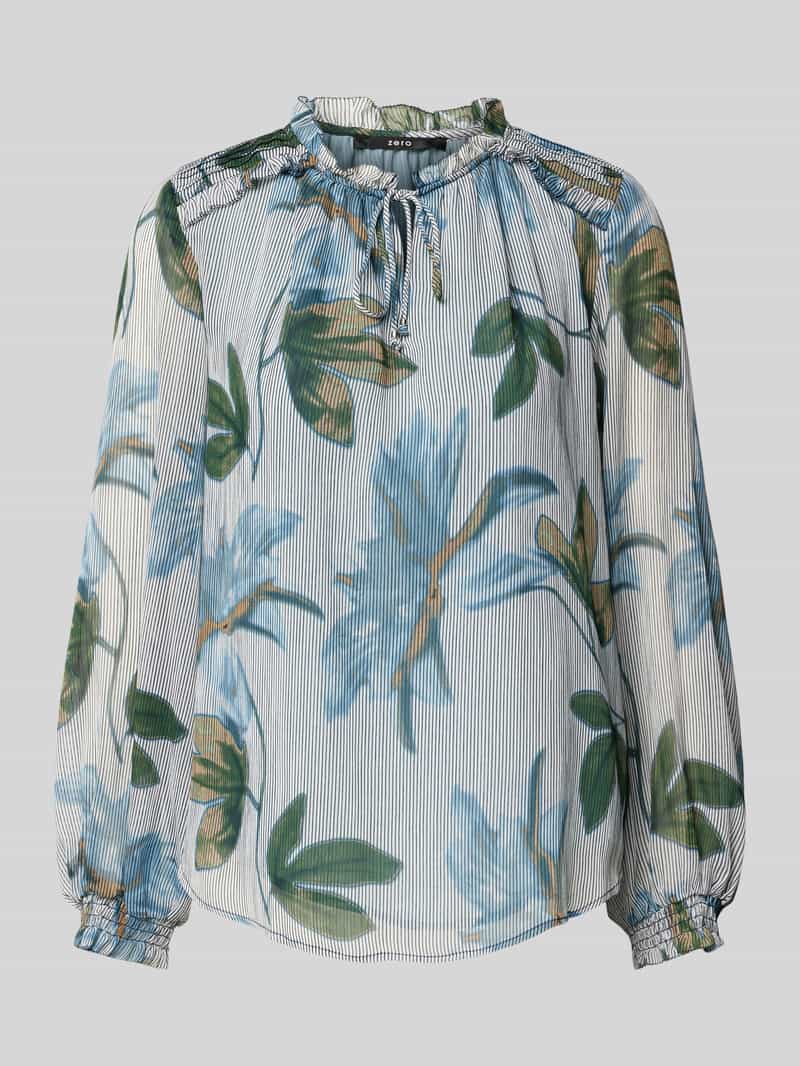 Zero Blouseshirt met druppelvormige hals