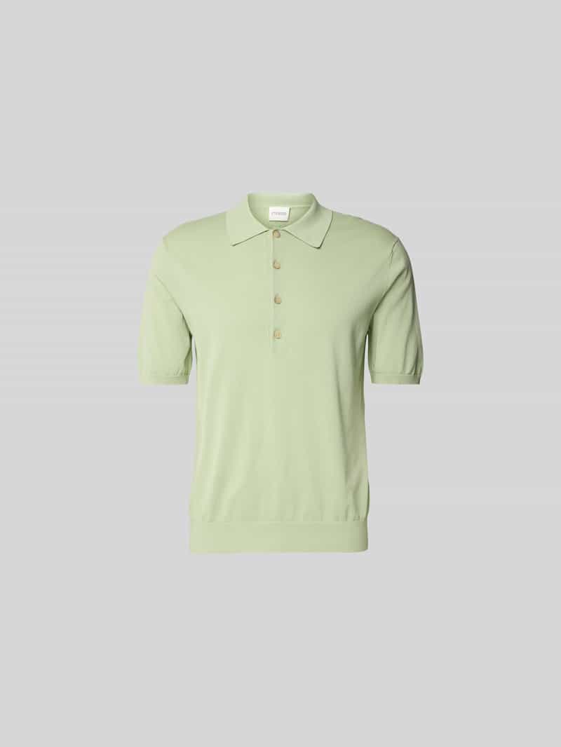 Poloshirt met ribboorden