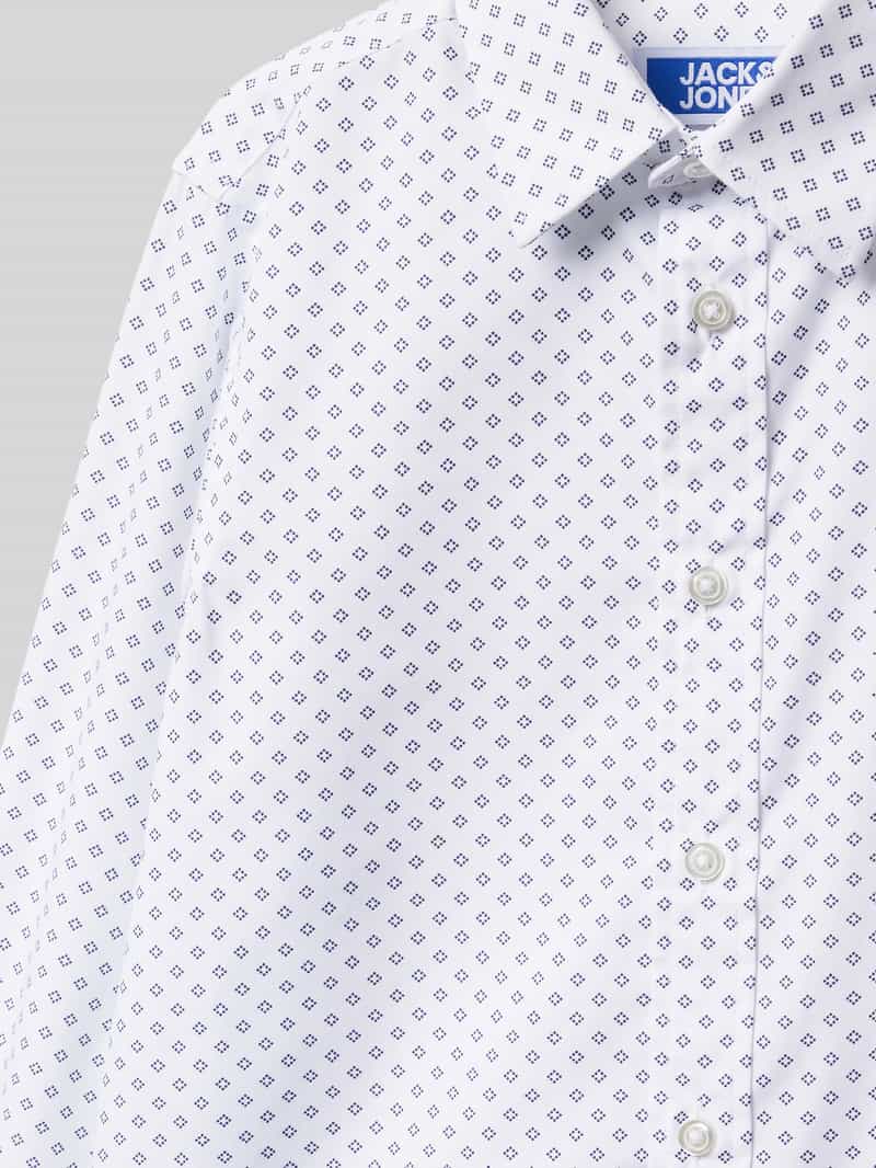 jack & jones Regular fit overhemd met kentkraag model 'AXEL'