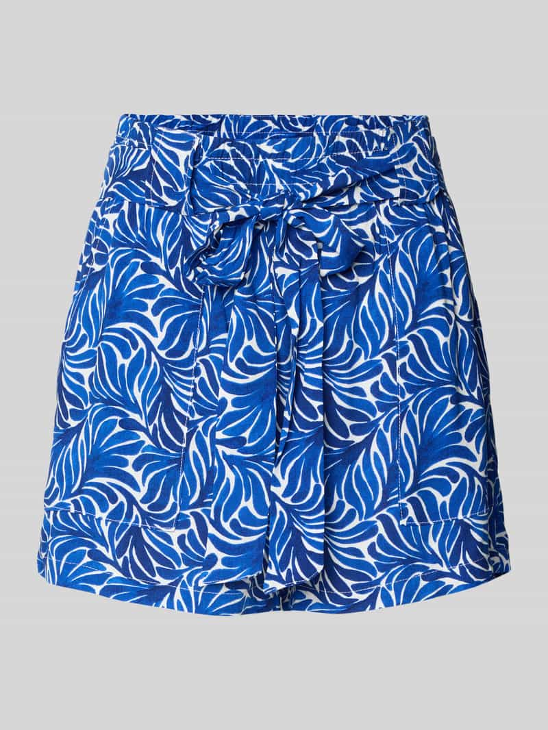 Only Regular fit korte broek met all-over motief model 'NOVA'