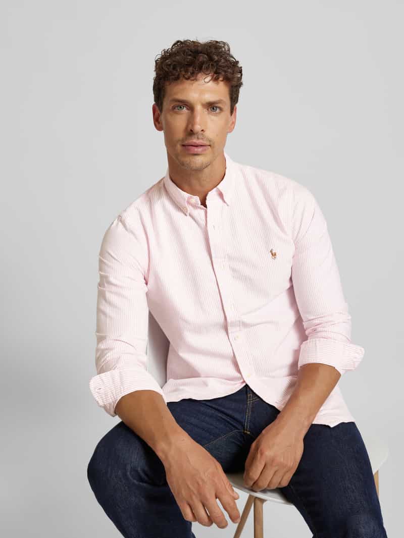 Polo Ralph Lauren Vrijetijdsoverhemd met labelstitching