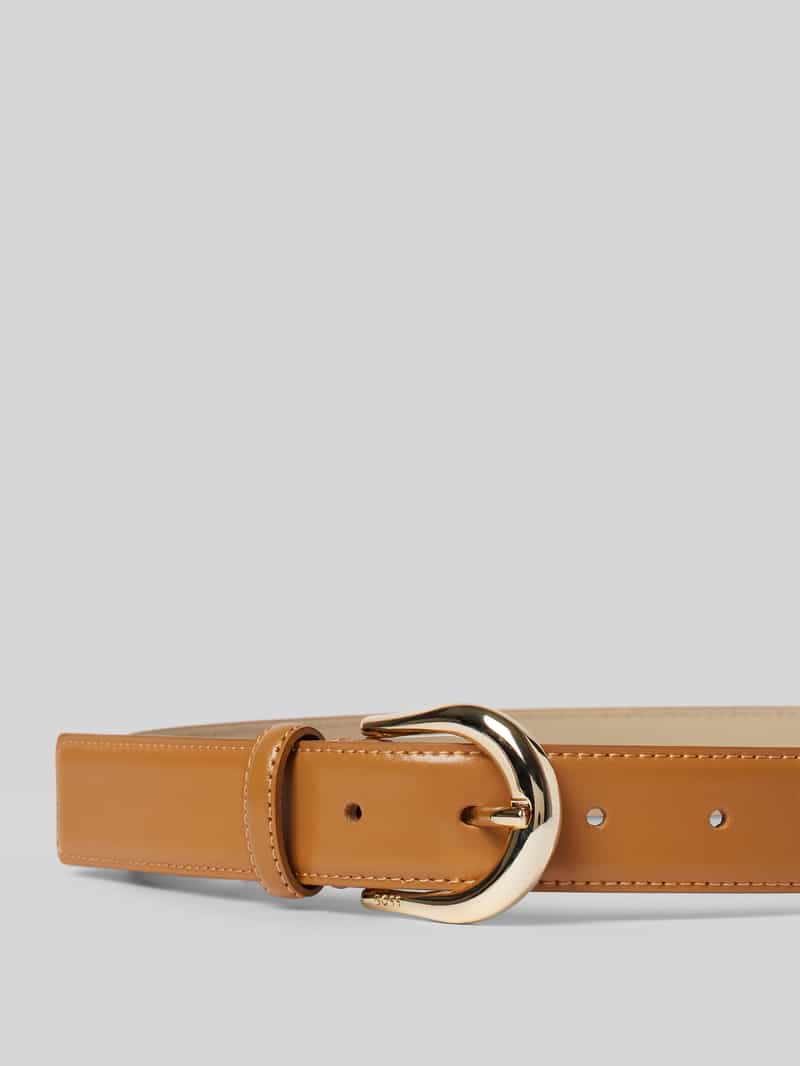 Boss Leren riem met doornsluiting model 'Carol'