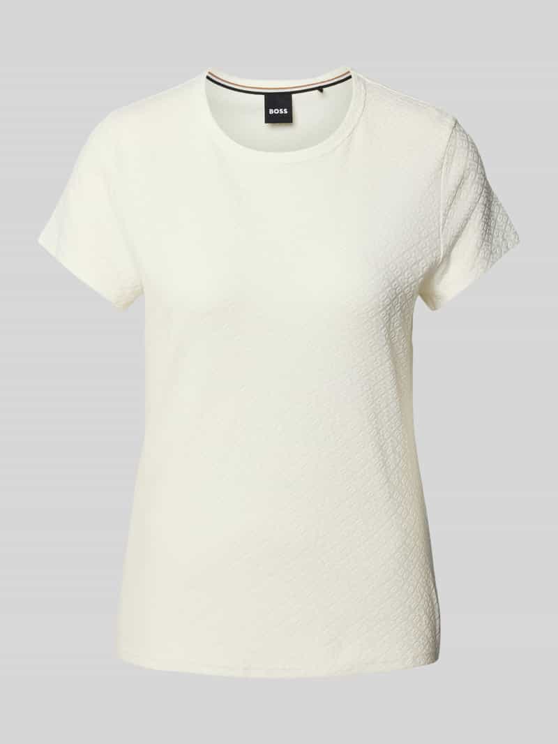 Boss T-shirt met ronde hals model 'Eventsy'