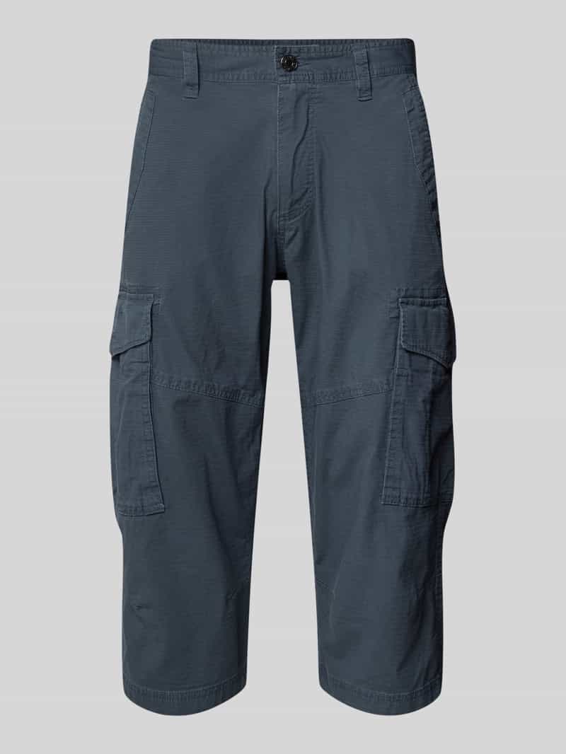 s.Oliver BLACK LABEL Relaxed fit bermuda van katoenmix