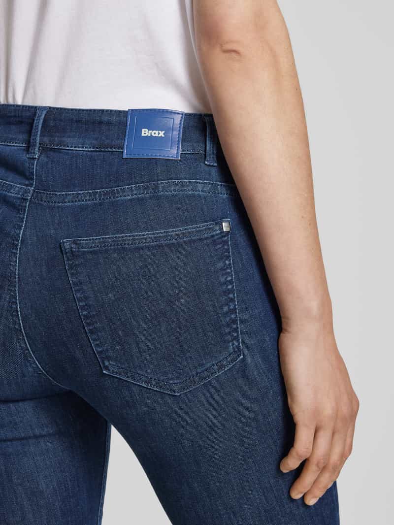 BRAX Capri-jeans met siersteentjes model 'SHAKIRA'