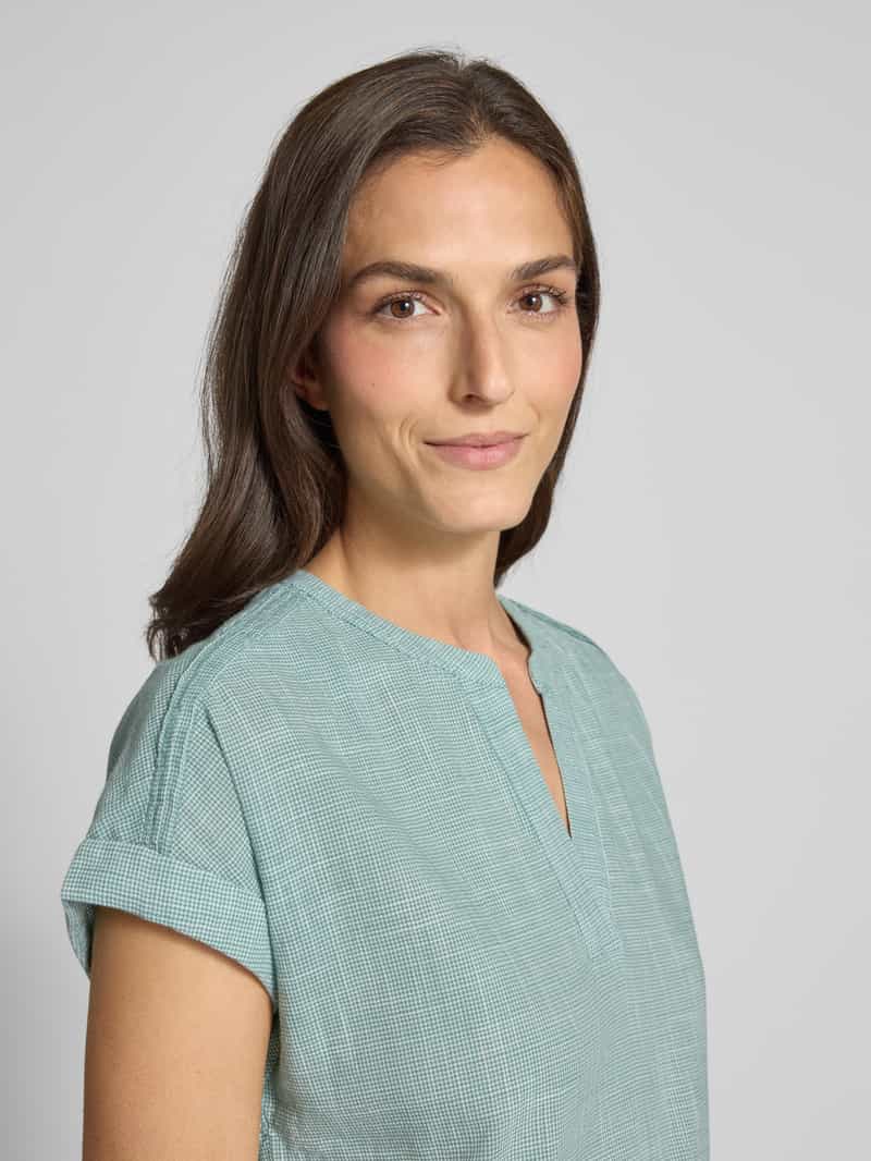 Tom Tailor Loose fit blouse van puur katoen