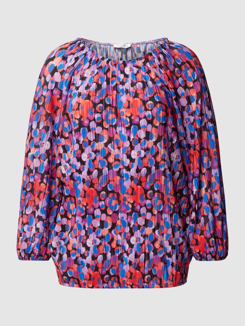 Christian Berg Woman Blouseshirt met all-over motief