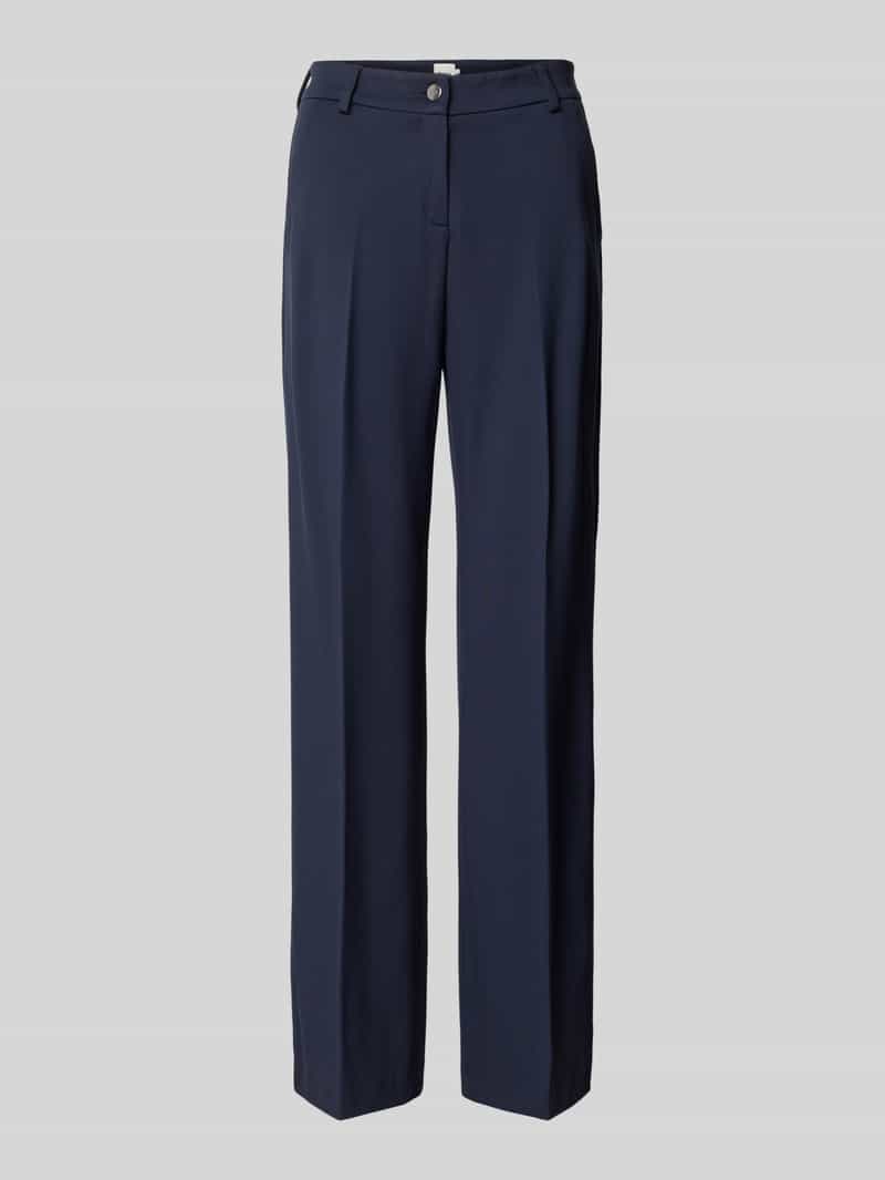 BRAX Regular fit stoffen broek met persplooi model 'Maine'