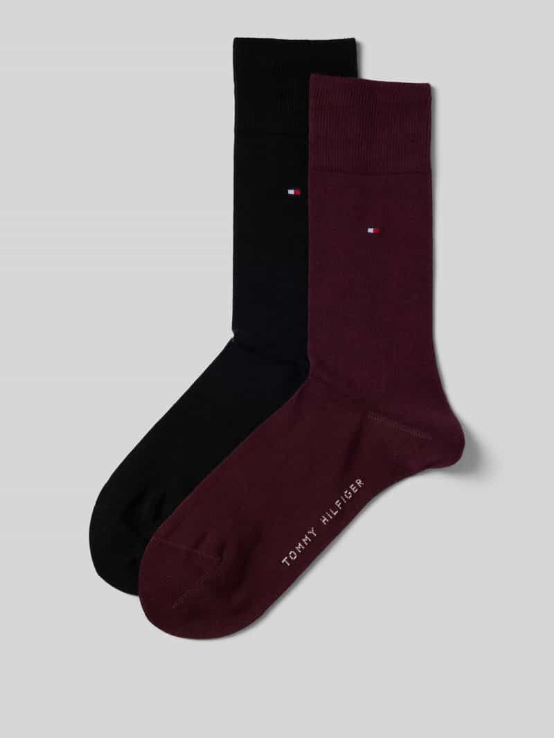 Tommy Hilfiger Kousen van katoenmix per 2 paar