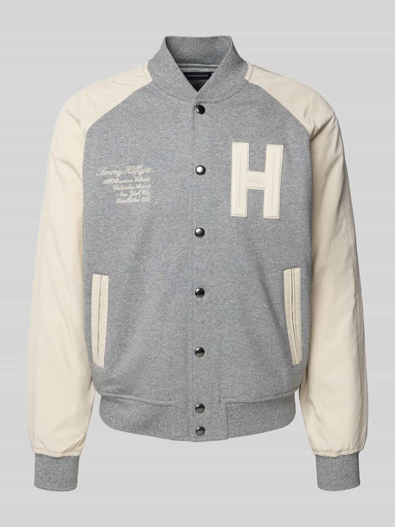 Tommy Hilfiger Relaxed fit bomberjack van katoenmix
